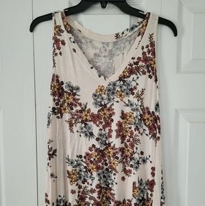 Floral 24/7  Tank Top